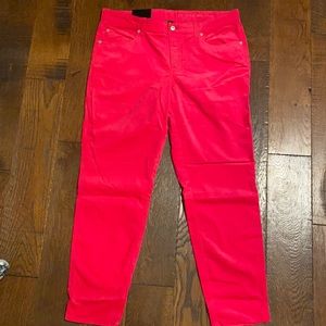 Gap Premium skinny pink, thin corduroy